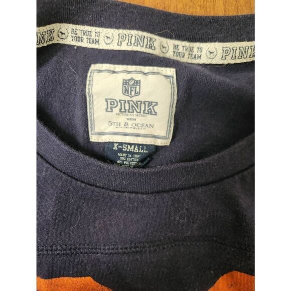 PINK NFL Chicago Bears Long Sleeve XSMALL long sleeved crewneck - Picture 4 of 8